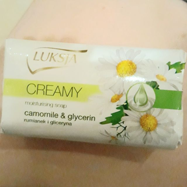 Luksja Creamy, Mydło w kostce, Camomile & Glycerin
