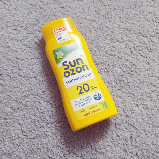 SunOzon Mleczko do opalania, SPF 20