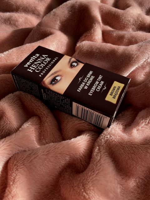 Venita Color Professional, Henna do brwi, W kremie, Brązowa