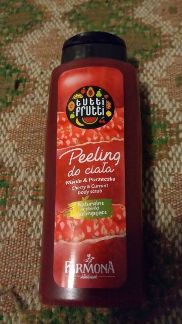 Farmona Tutti Frutti, Peeling do ciała Wiśnia i Porzeczka