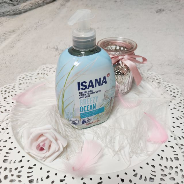Isana Mydło do rąk w płynie, Breezy Ocean