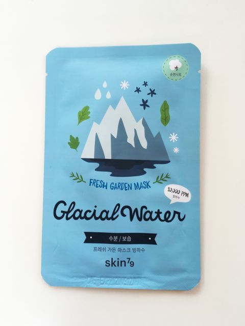 Maska w płachcie glacial water