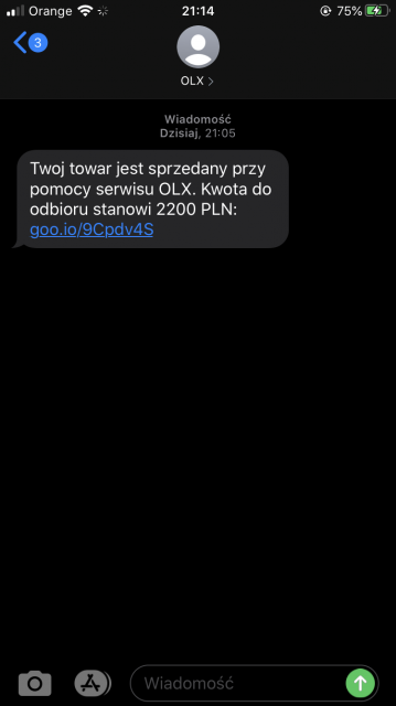 OLX wysyłka za 1zł 