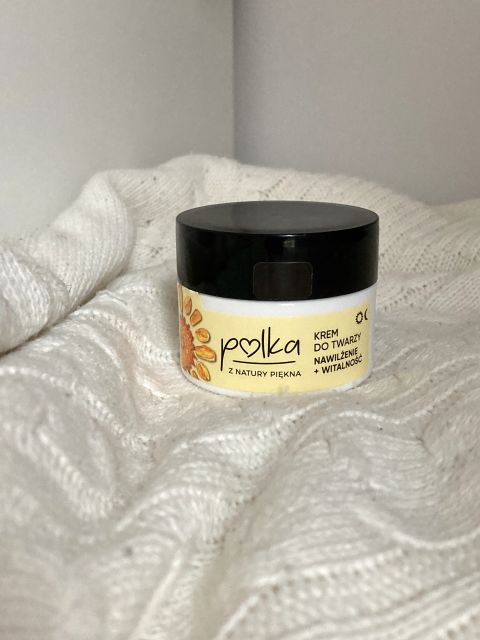 Polka Krem do twarzy, Nawilżenie + Witalność, Bursztyn