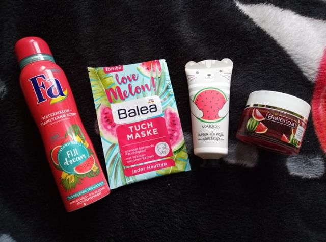 kosmetyki o zapachu arbuza 