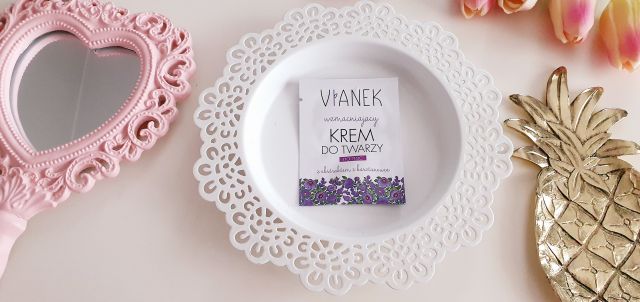 Sylveco Vianek, Krem do twarzy na noc, Seria fioletowa, Wzmacniający