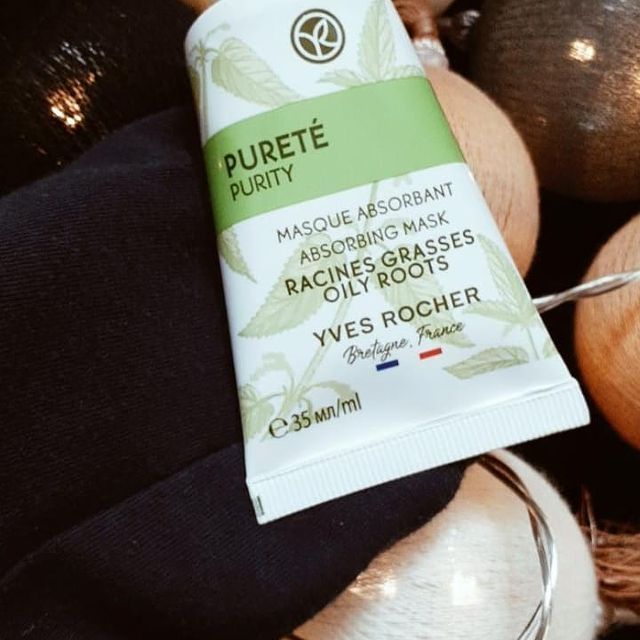 Yves Rocher Purete, Maska do włosów, Oczyszczająca, Z wyciągiem z pokrzywy