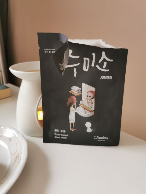 HelloSkin Jumiso Whoa, Whoa Soothing Sheet Mask, Maska do twarzy w płachcie, Łagodząca