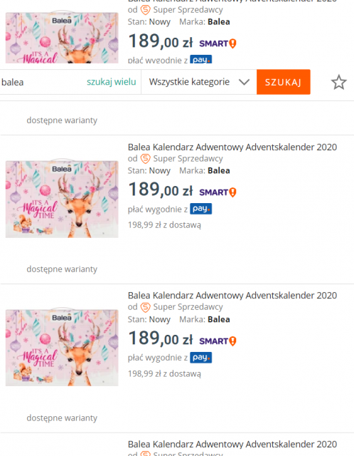 Kalendarz adwentowy - który? 2021