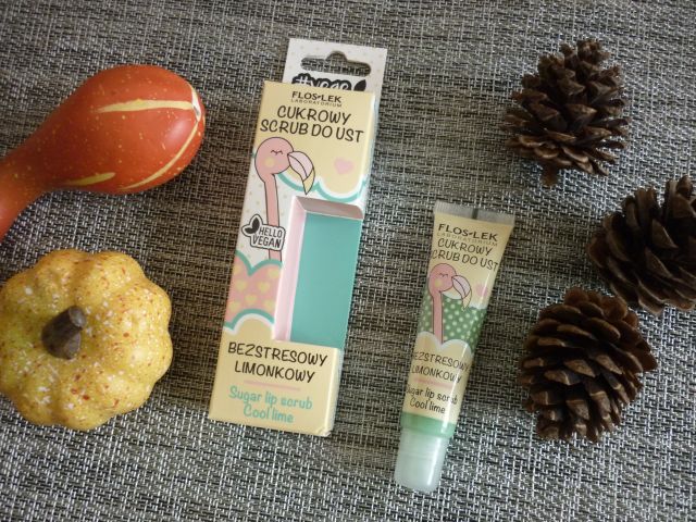 scrub do ust bezstresowy limonkowy