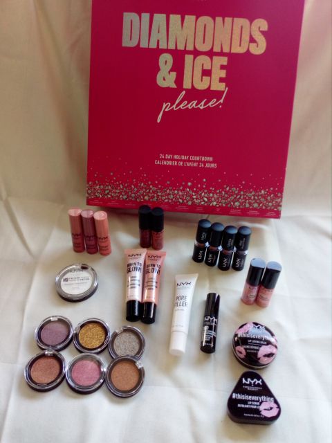 NYX Diamonds & Ice please, kalendarz adwentowy