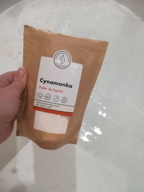 Marba Cosmetics Manufaktura Piękna, Puder do kąpieli, Cynamonka