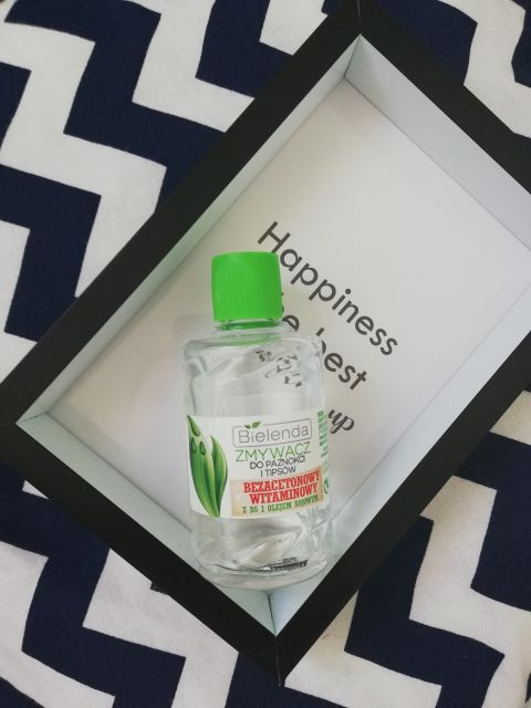 Zmywacz do paznokci bezacetonowy, witaminowy Bielenda