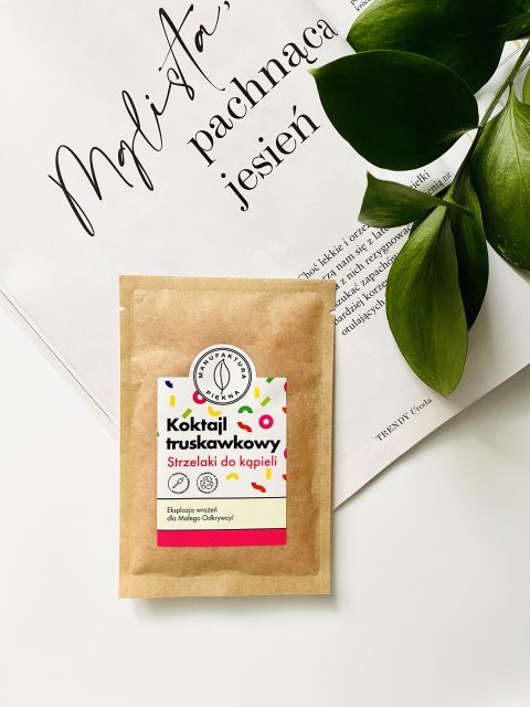 Marba Cosmetics Manufaktura Piękna, Strzelaki do kąpieli, Koktajl truskawkowy