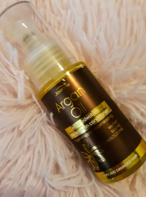 Joanna Argan Oil, Eliksir do włosów, Jedwabisty, Regenerujący