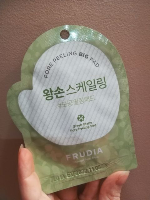 Frudia No PoreBlem, Green Grape Pore Peeling Pad, Płatek złuszczający 