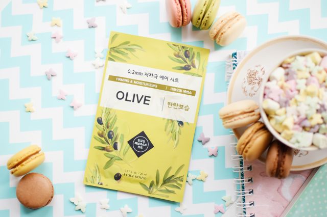Etude House  0.2 Air Therapy, Maseczka w płacie, Oliwka