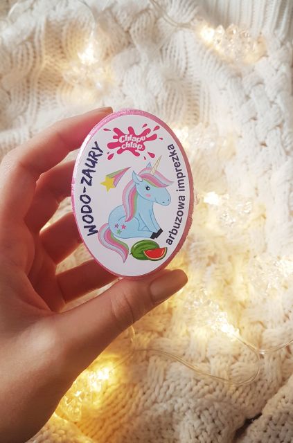 Estetica Chlapu Chlap, Musująca pastylka do kąpieli, Wodo - zaury, Arbuzowa imprezka