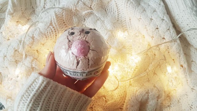 Bomb Cosmetics Musująca bomba do kąpieli, Run Rudolph Run