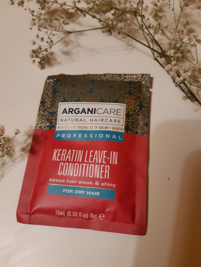 Arganicare Keratin leave-in conditioner, for dry hair, Nespłukiwana Odżywka Keratynowa do włosów suchych i zniszczonych 