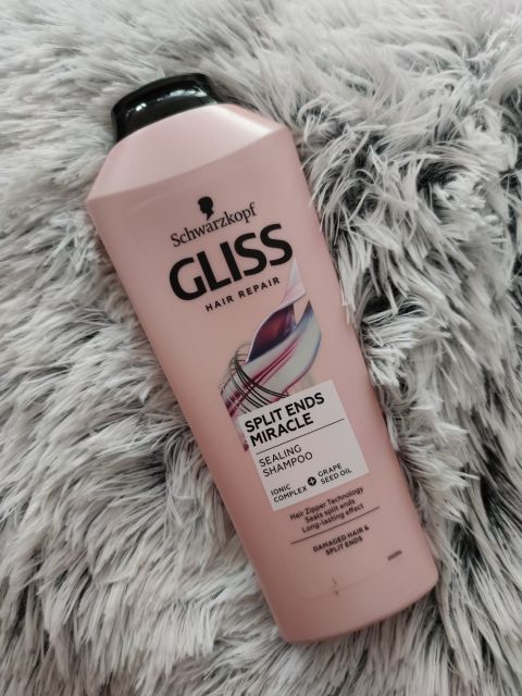 Schwarzkopf Gliss kur, szampon spajający do zniszczonych włosów, split ends miracle