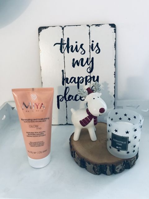 Miya Cosmetics GLOWme, Balsam do ciała i dekoltu,  Rozświetlająco-nawilżający