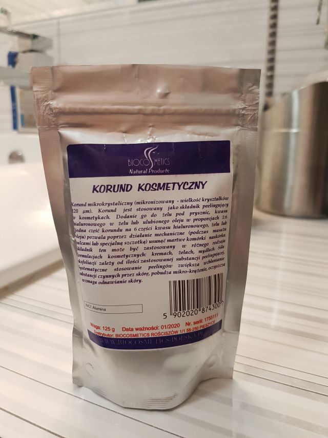 Biocosmetics Korund kosmetyczny, Mikrodermabrazja