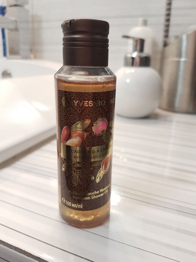 Yves Rocher Żel pod prysznic, Argan i Róża