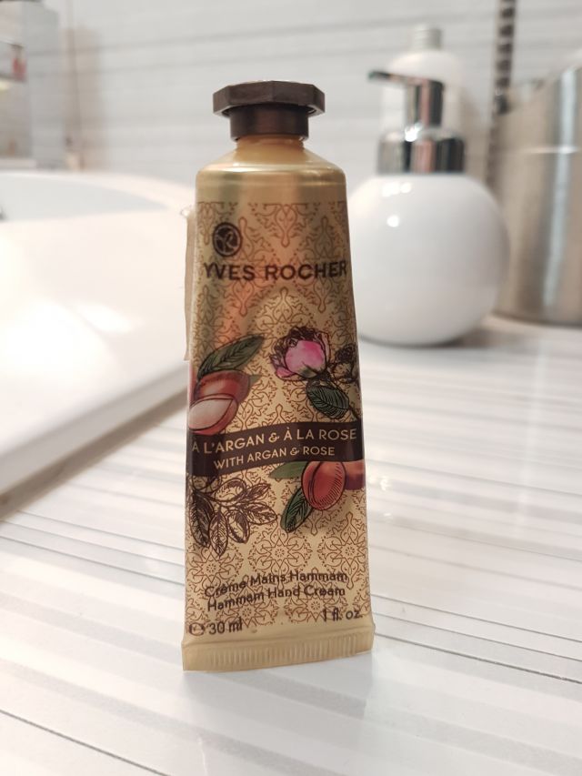 Yves Rocher Krem do rąk, Olej arganowy i róża