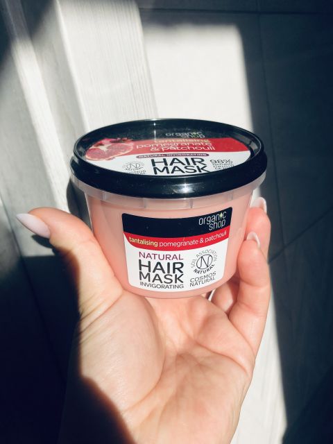 Organic Shop Maska do włosów, Pomegranate & Patchouli