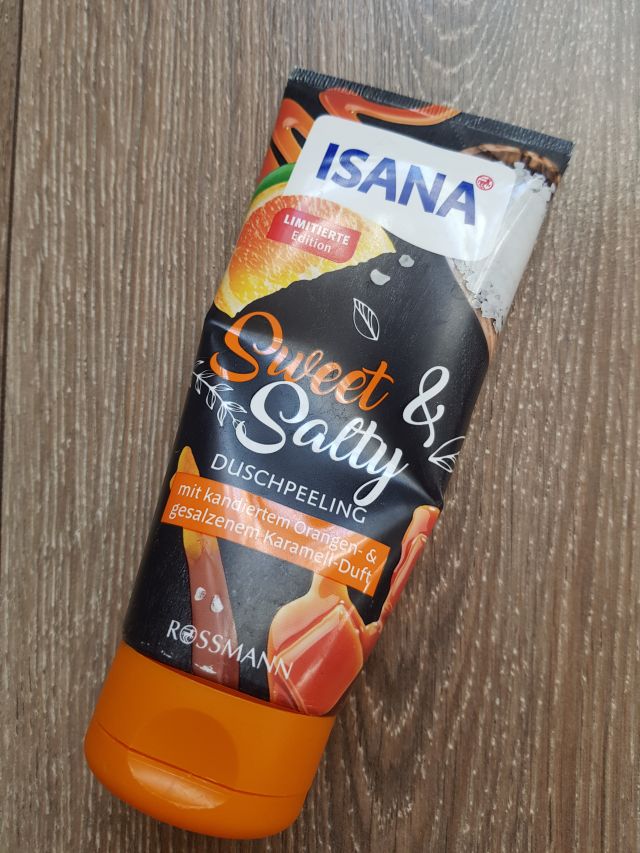 Isana Peeling do ciała, Solny, Orange
