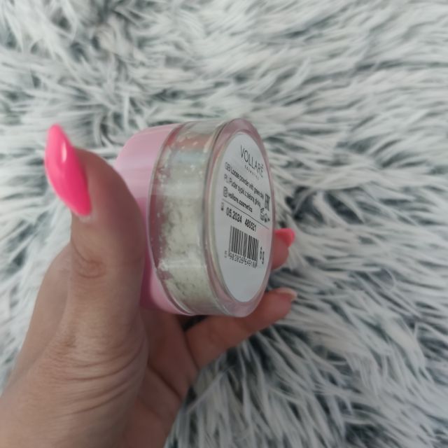 Vollare Cosmetics Puder sypki, Z zieloną glinką