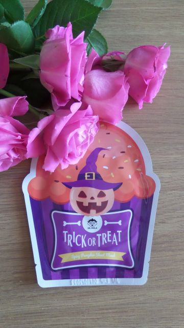Dr. Mola Maska do twarzy w płacie, Trick or Treat, Spicy Pumpkin