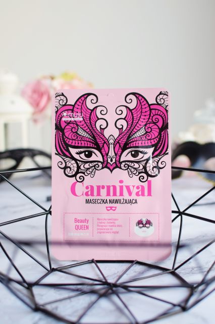 Muju Maska do twarzy w płacie, Carnival, Nawilżająca