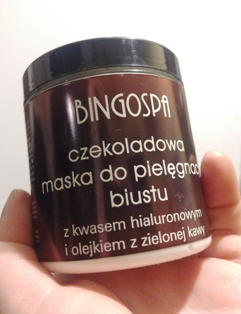 Bingospa czekoladowa maska do pielegnacji biustu