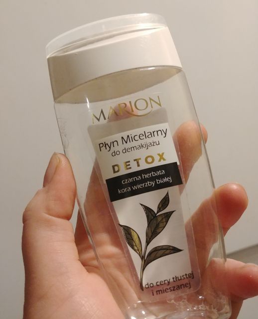 Marion Płyn micelarny, Do demakijażu, Czarna herbata i kora wierzby białej