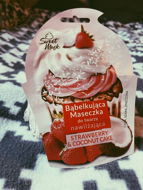 Marion maseczka Sweet Mask Strawberry Coconut cake
