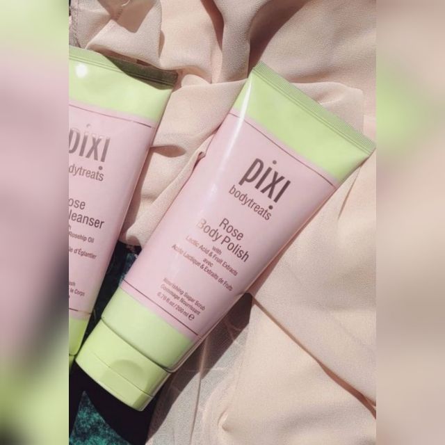 Pixi bodytreats, Peeling do ciała, Rose Body Polish, Nourishing Body Scrub