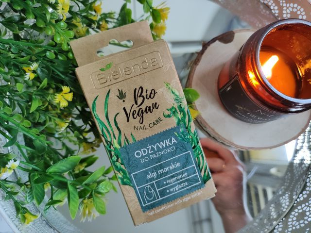 Bielenda Bio Vegan, Nail Care, Odżywka do paznokci, Regeneruje i wygładza, Algi morskie