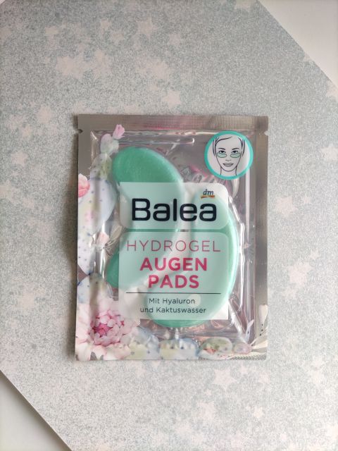 Balea Płatki pod oczy, Hydrożelowe, Z kwasem hialuronowym i wodą z kaktusa 