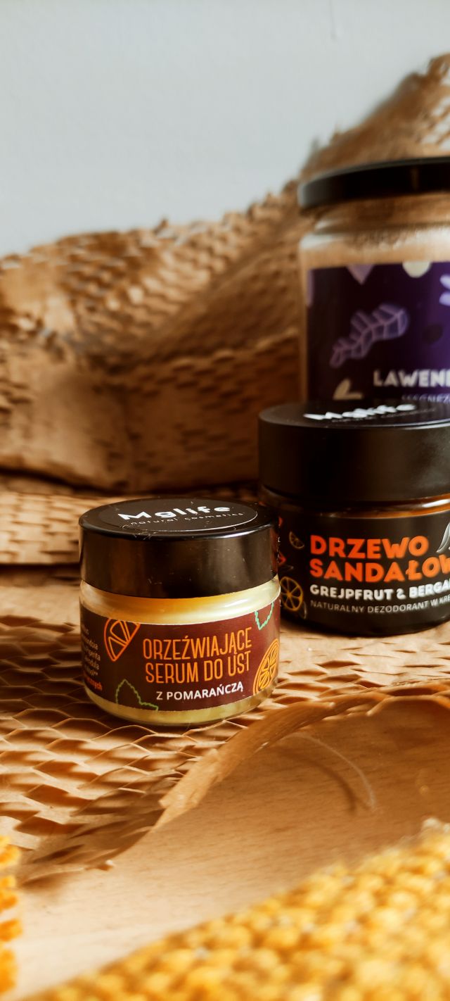 Mglife Natural Cosmetics Orzeźwiające serum do ust, z Pomarańczą