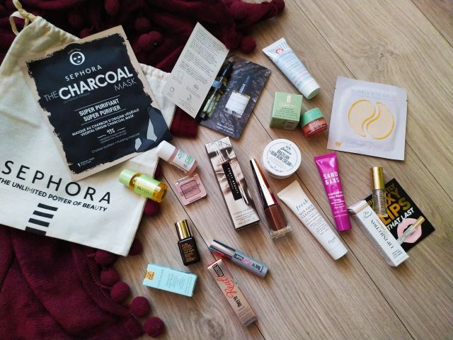 Sephora gratis do zakupów próbki miniaturki 