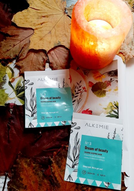Alkemie Microbiome, Dream of Beauty, Calming Sleeping Mask, Maska-krem do twarzy, Wyciszająca