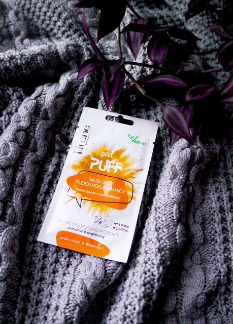 Lirene Peel Puff, Musujący Puder, Peelingujący, Złuszczenie i Rozświetlenie