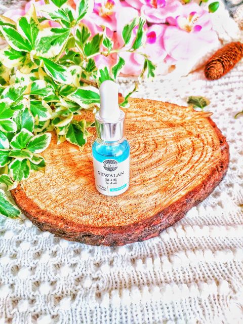 BIOUP Olejek do twarzy, Przeciwzapalny, Skwalan, Blue Tansy