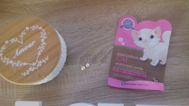 Belleza Castillo Maska do twarzy w płacie, Cat Whitening Mask