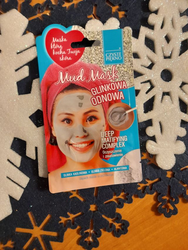 Estetica Czyste Piękno, Maseczka do twarzy, Mud Mask, Glinkowa odnowa, Oczyszczenie i zmatowienie