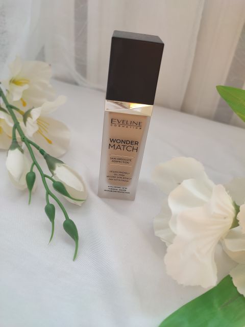 Eveline Wonder Match, Skin Absolute Perfection Foundation, Podkład do twarzy, Dopasowujący się, nr 30 Cool Beige