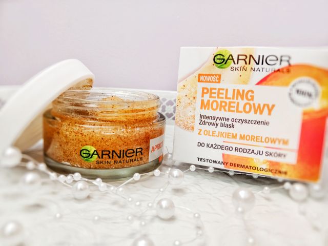 Garnier Skin Naturals, Peeling do twarzy, Morelowy, Apricot Scrub, Intensywne oczyszczenie, zdrowy blask, Każdy rodzaj cery