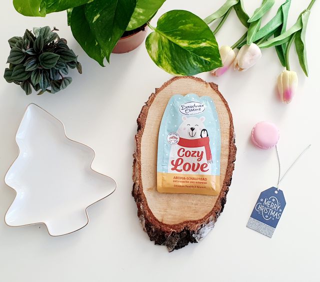 Dresdner Essenz Płyn do kąpieli, Aroma-Schaumbad, Cozy Love, Gebrannte Mandeln & Karamell